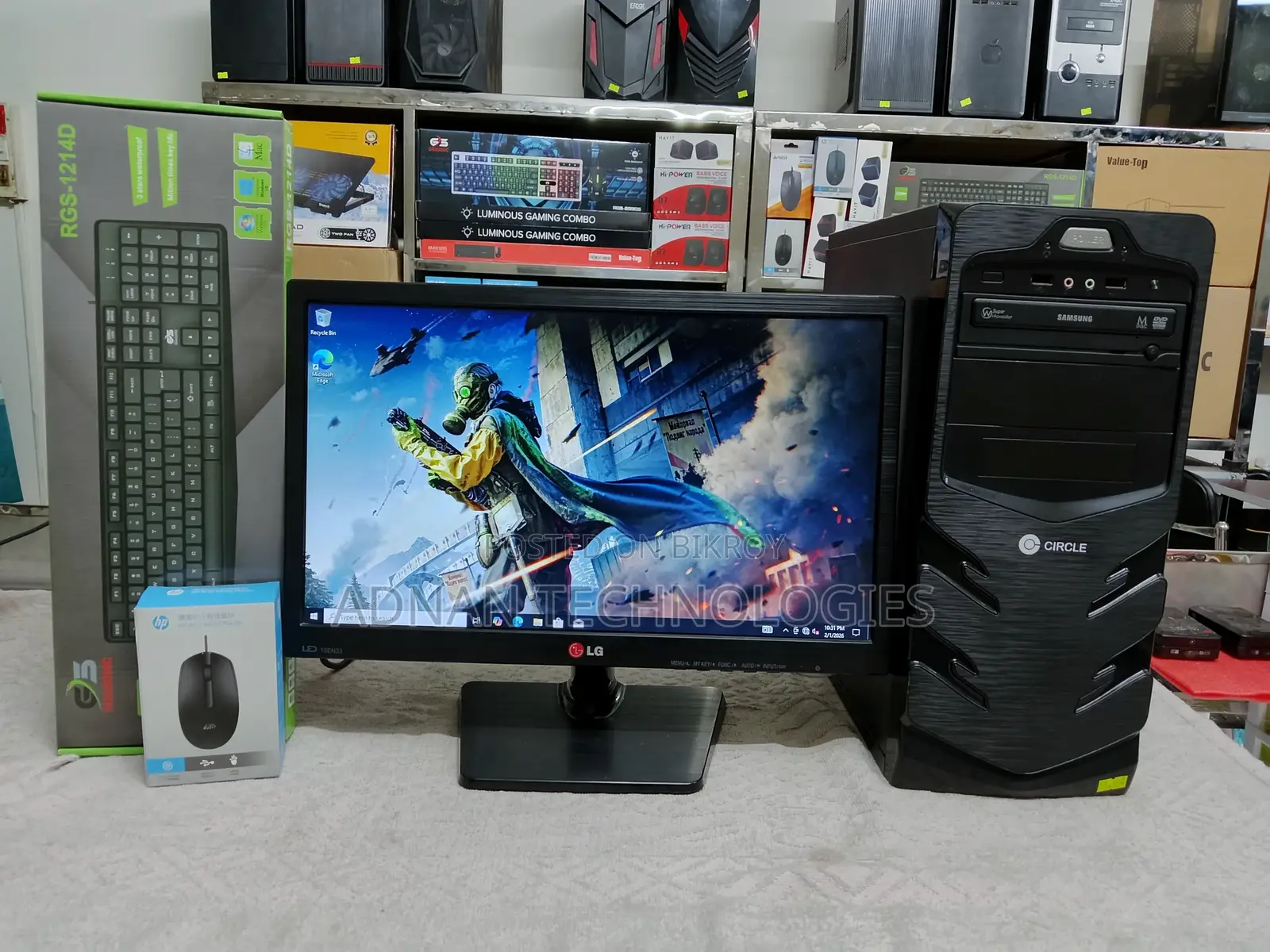 Desktop Computer 4GB Intel Core I3 HDD 500GB