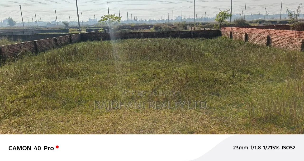 40 Katha Plot for Sale N Block Bashundhara Residential
