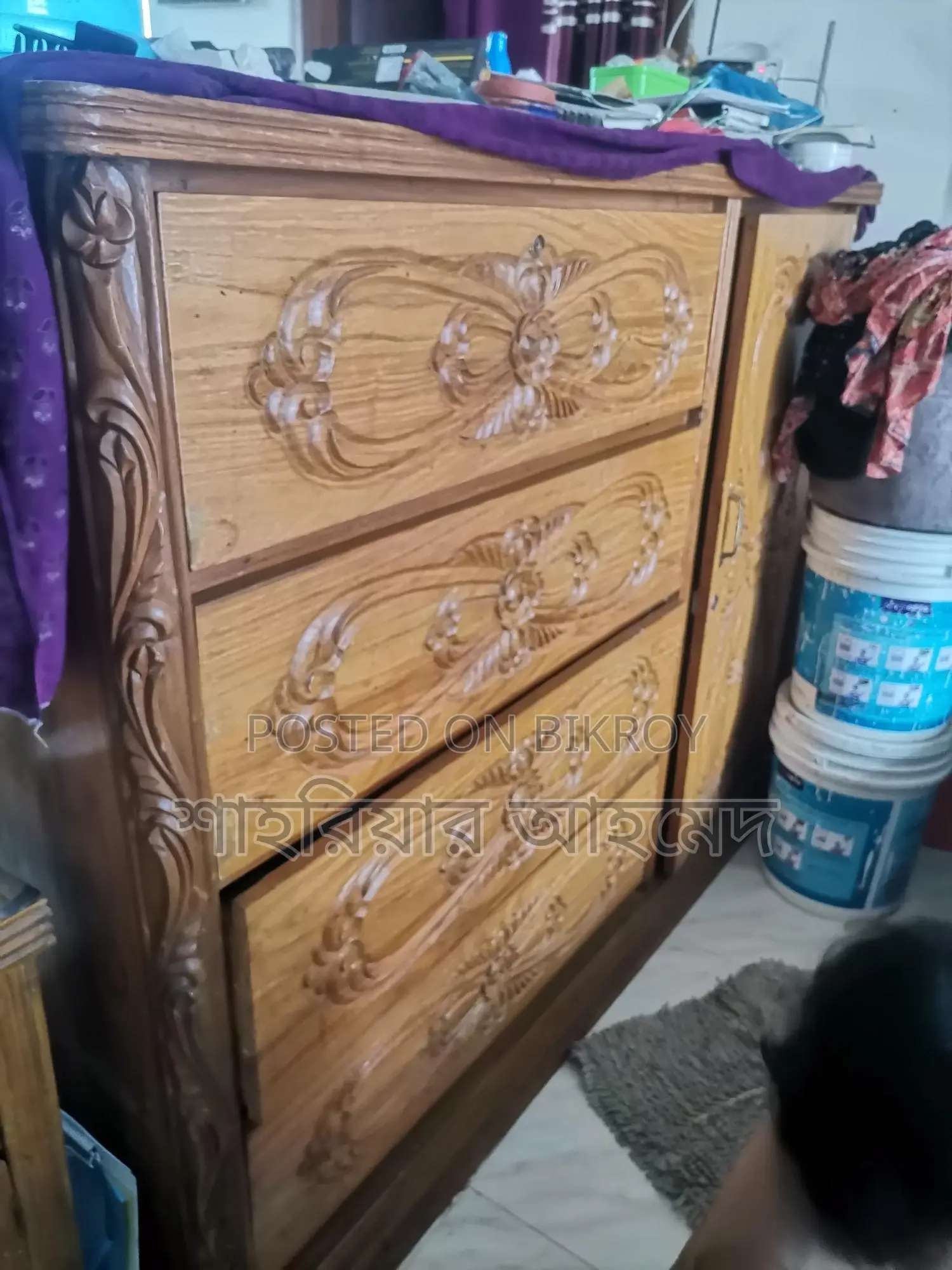 Teak Wood Wardrobe