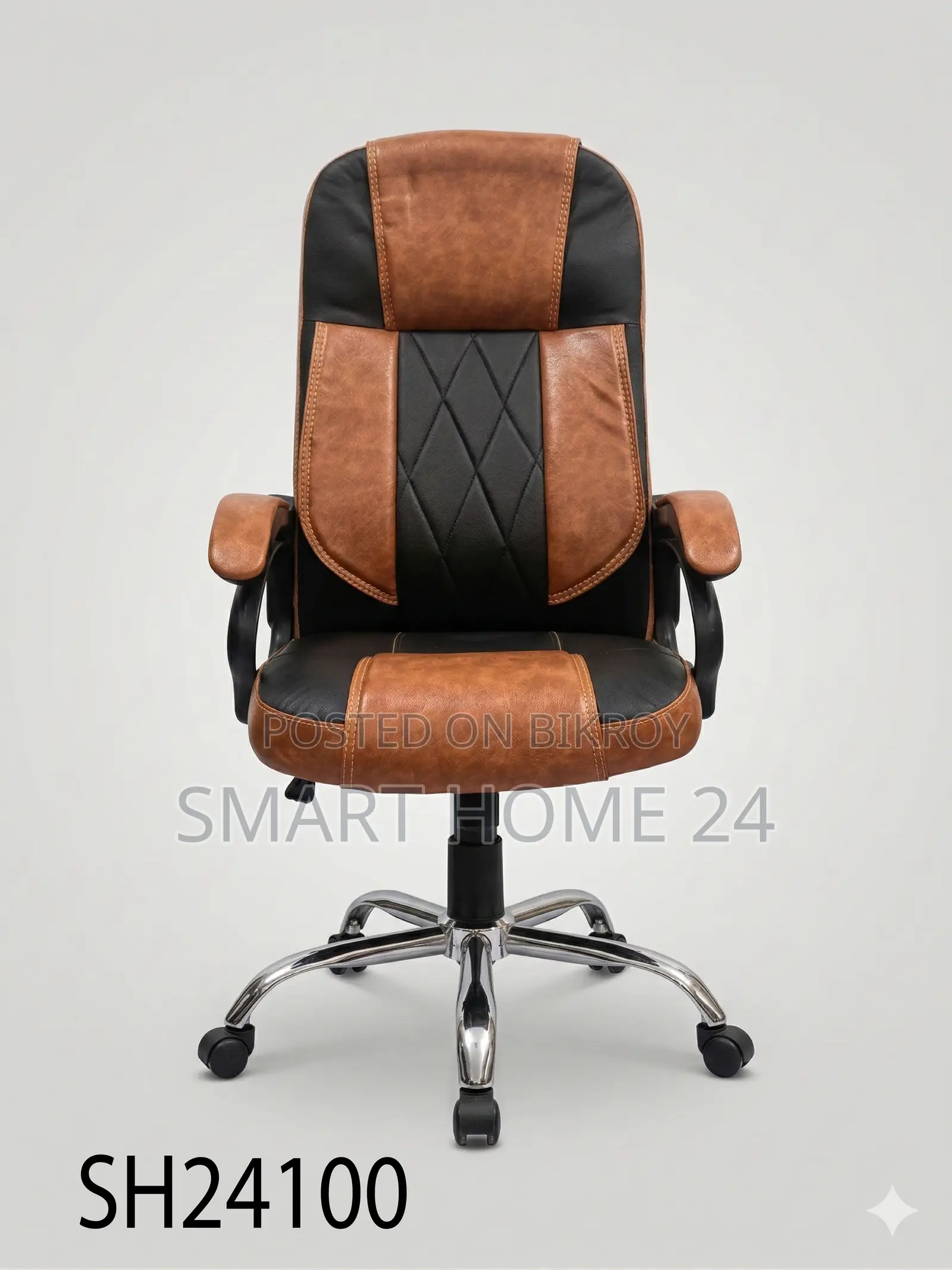 Premium Executive Office Chair – Dual Color High Back Design