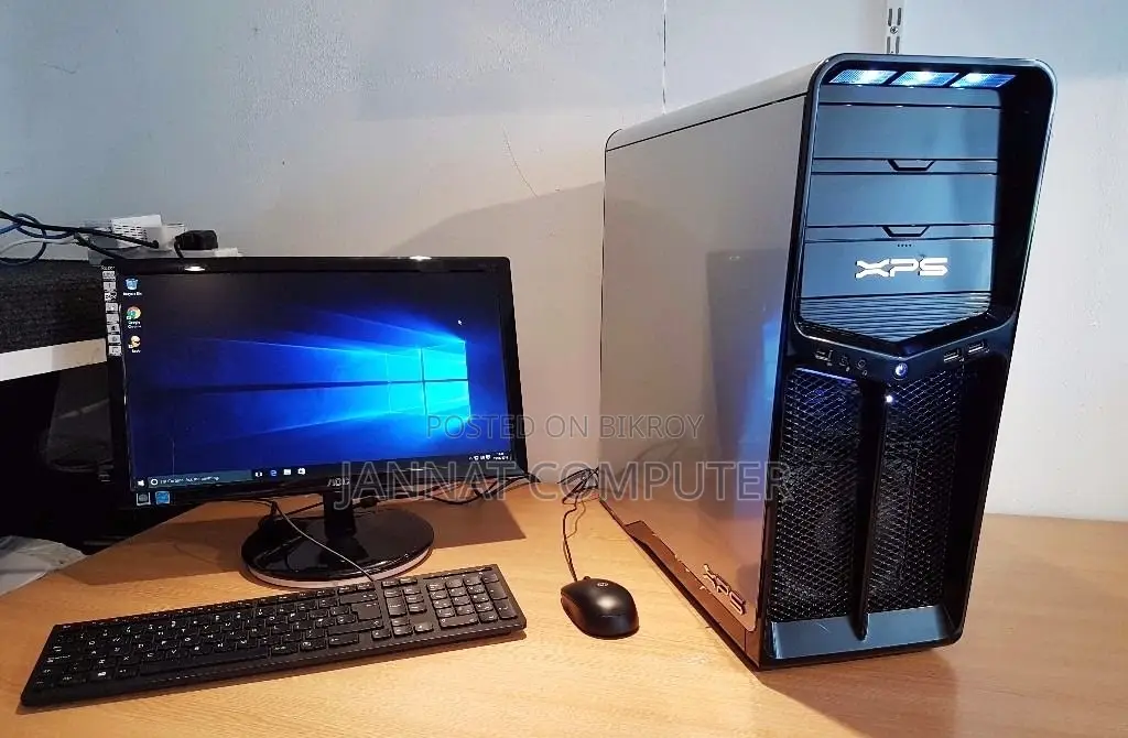 Affordable Core I5 Gaming PC 1TB+SSD 128GB+8GB RAM+LG 19'' LED