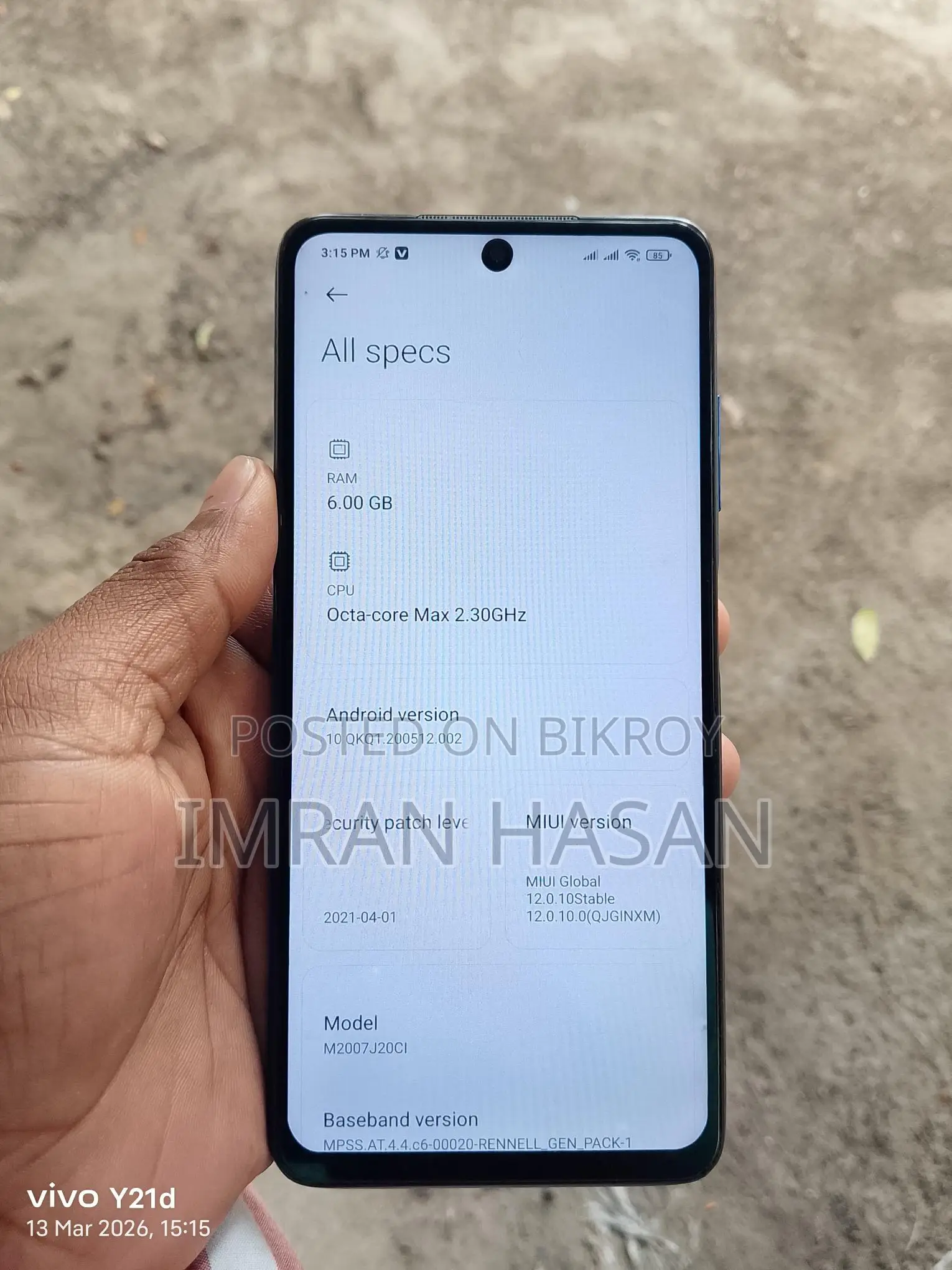 Xiaomi Poco X3 (Used)