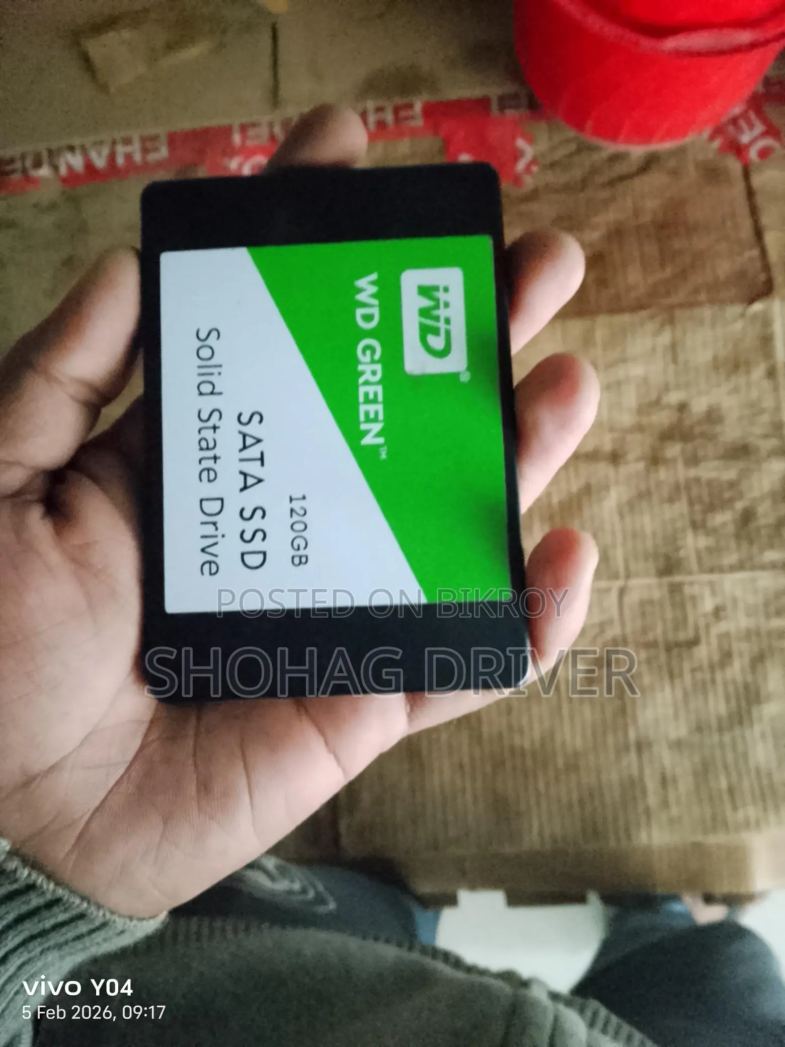 100% health SSD, inbox if needed