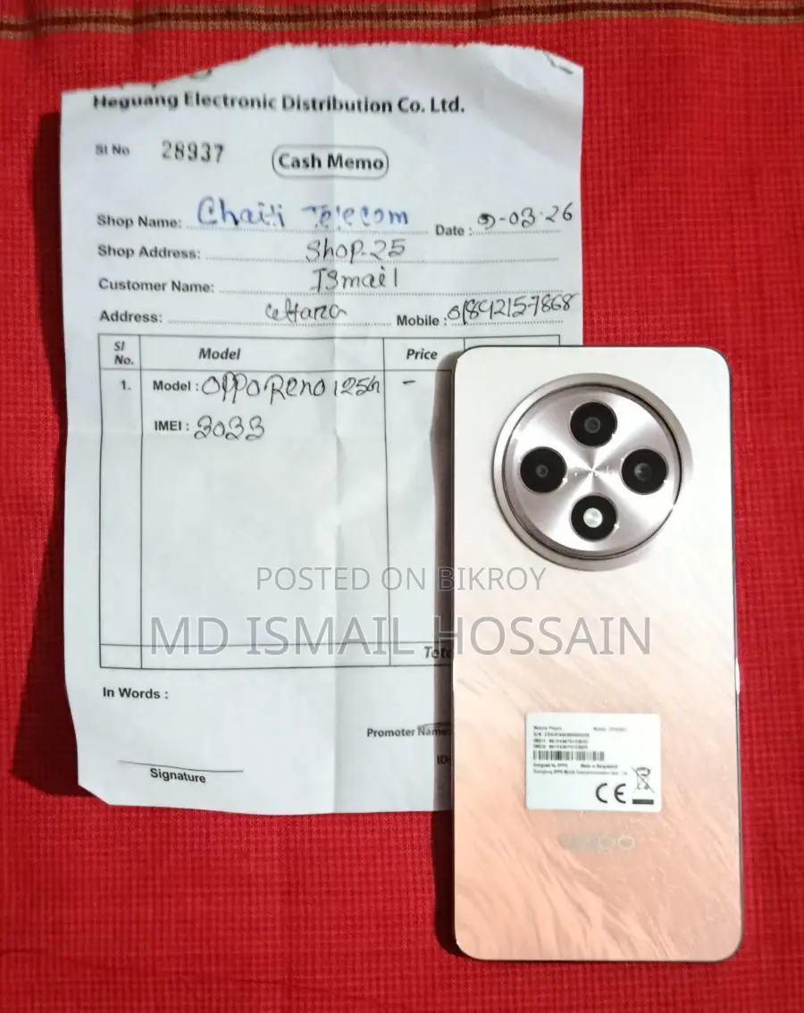 OPPO Reno 12F New condition (Used)