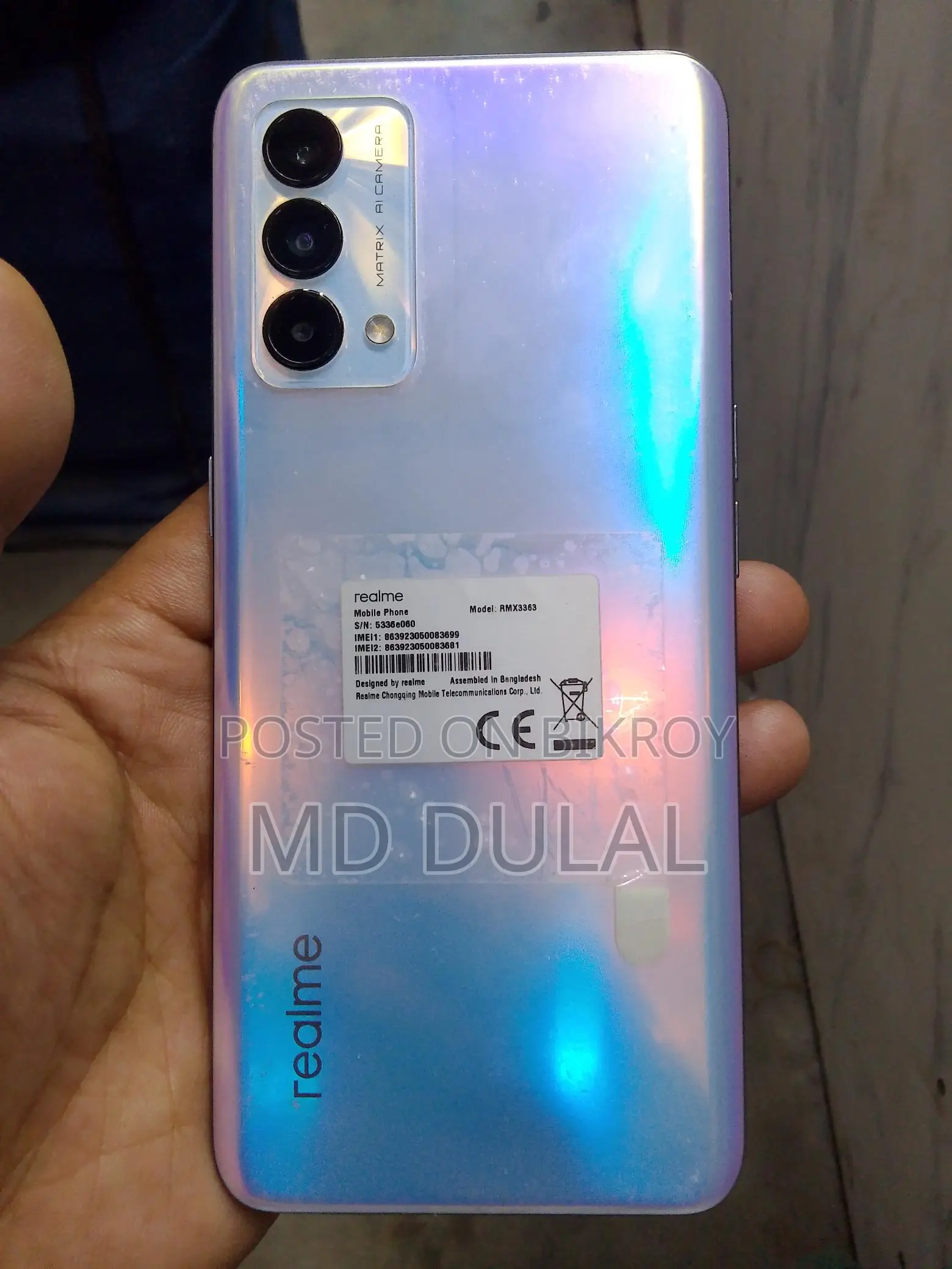 Realme Gt Master Edition 8/128 (Used)