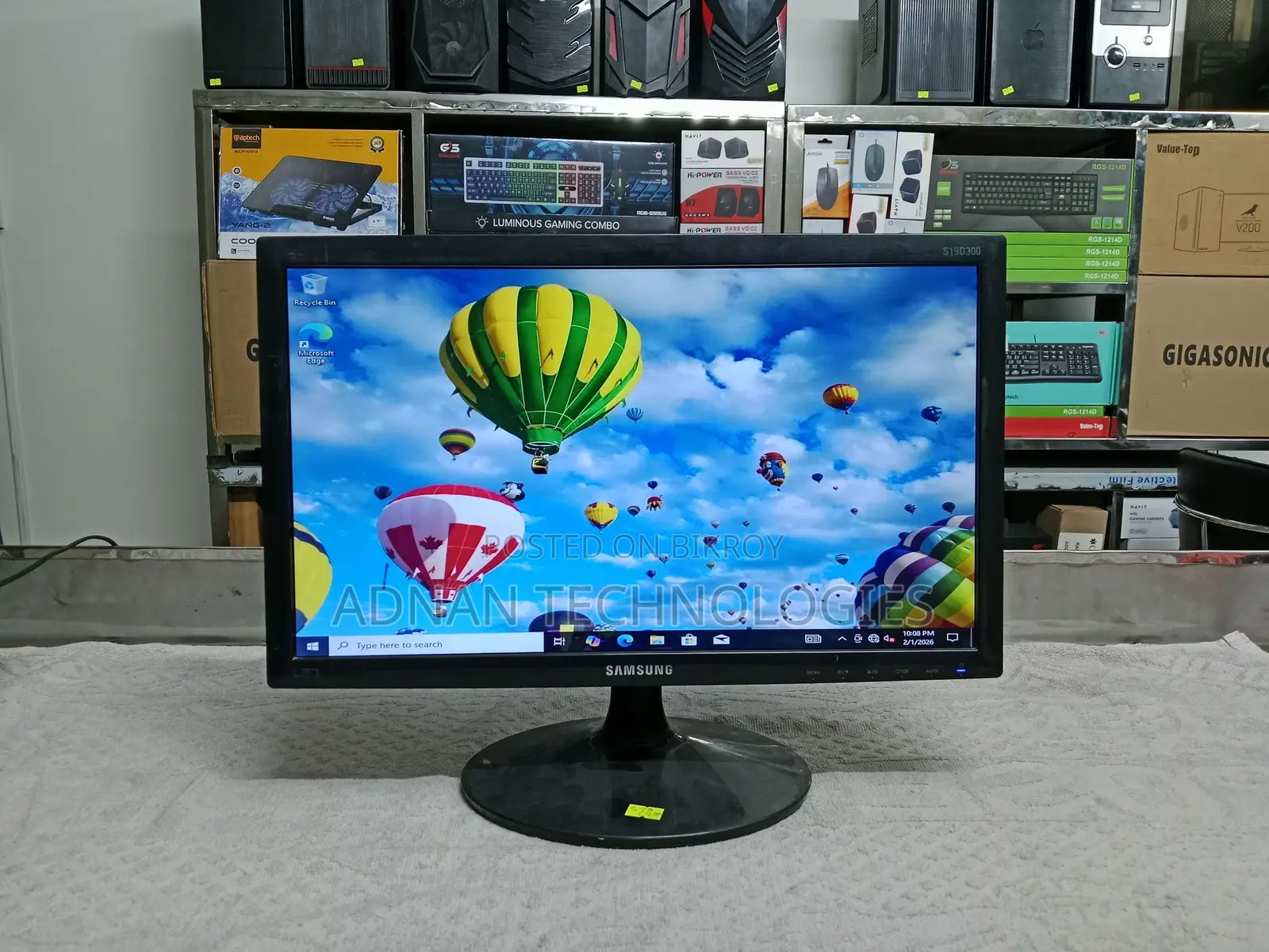 Samsung 19” HD LED Monitor – S19D300NY Wide Screen