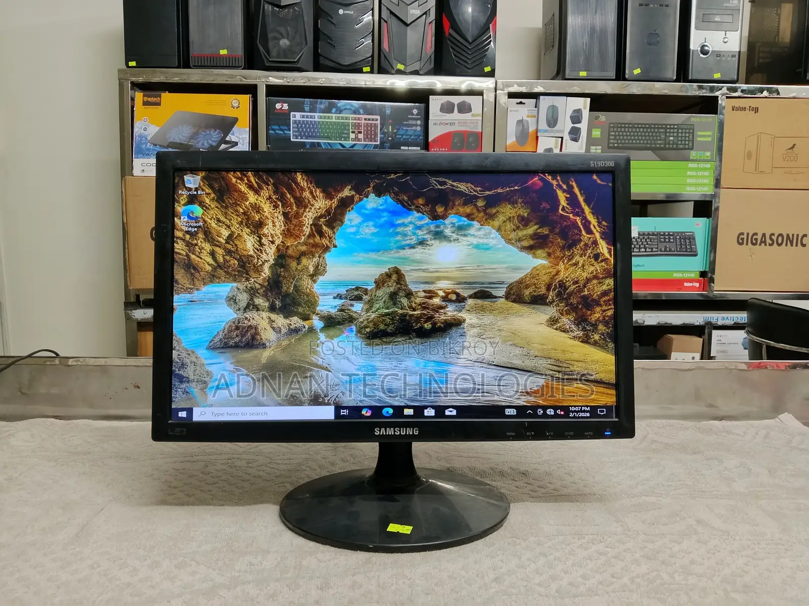 Samsung 19” HD LED Monitor – S19D300NY Wide Screen