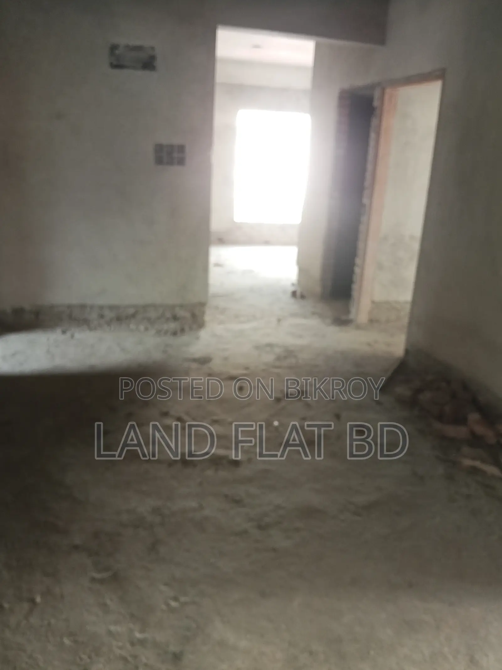 Almost ready flat for sale @ 1550 sft