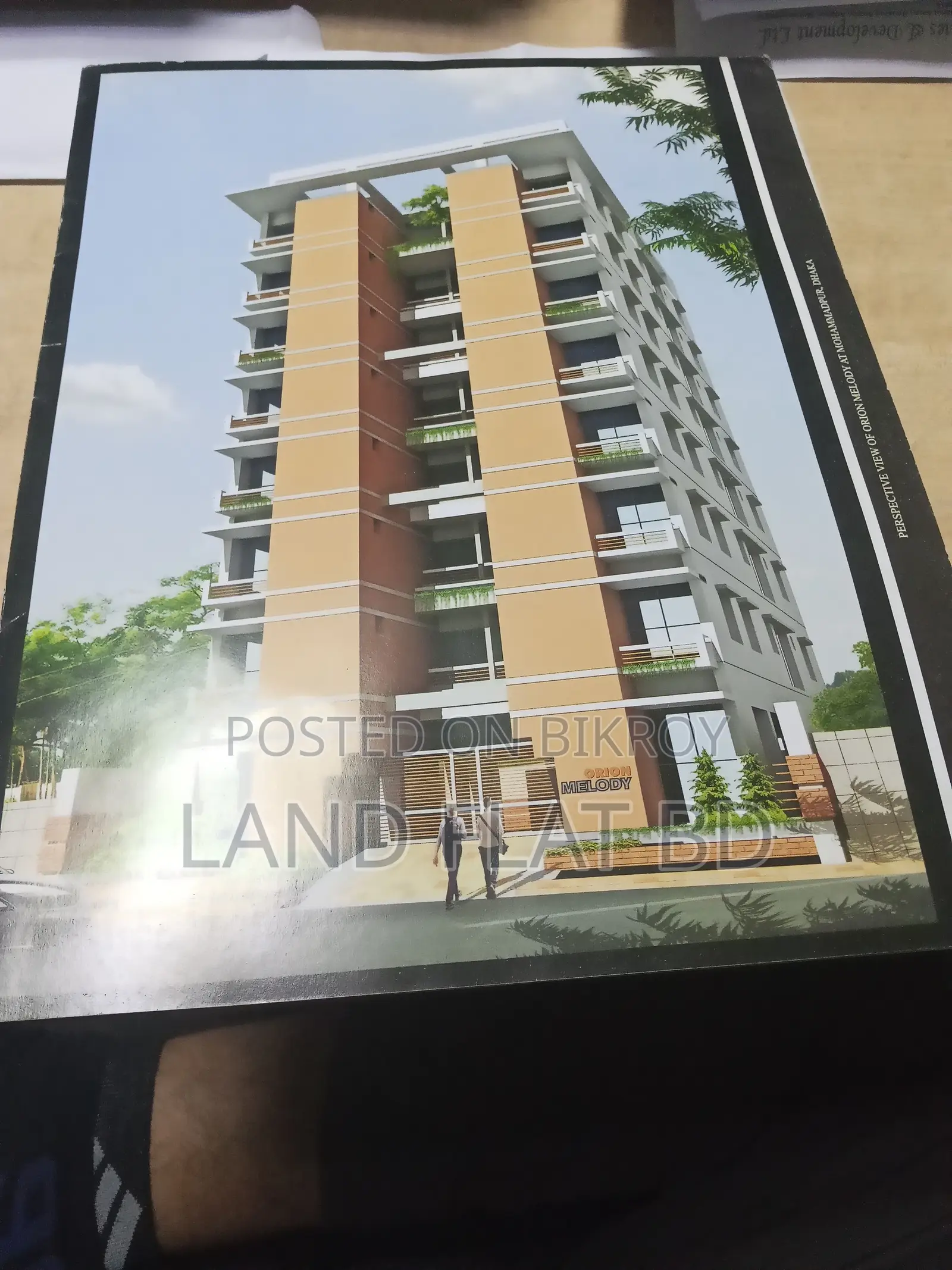 Almost ready flat for sale @ 1550 sft