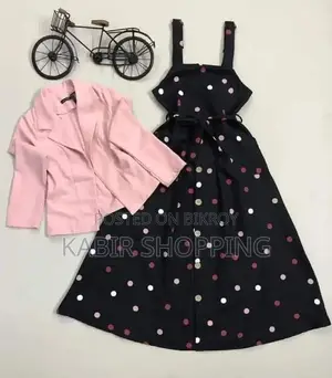Western Denim Style Ladies Blazer Gown Tops