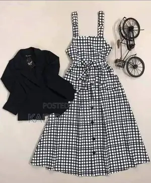 Western Denim Style Ladies Blazer Gown Tops