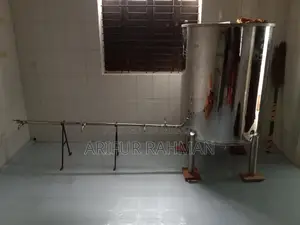 Oil packing machine.