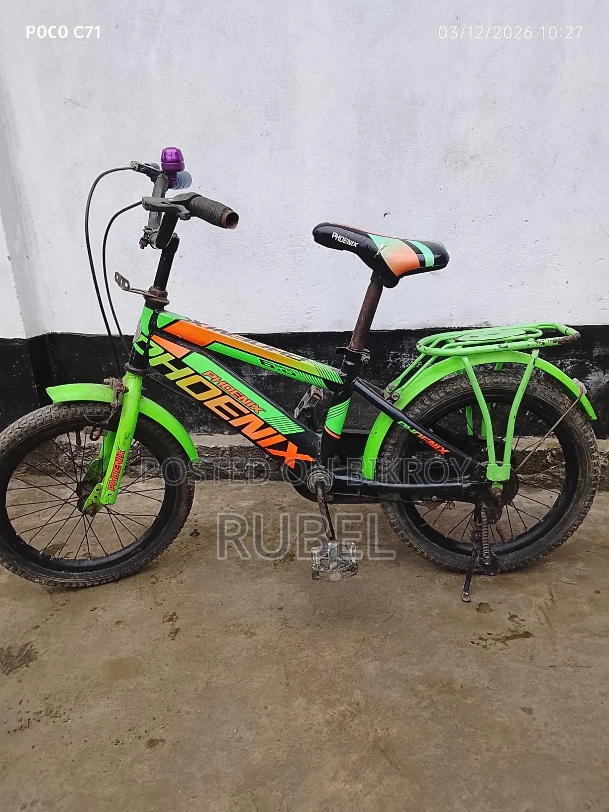 16" Phoenix Bicycle for Kids Aged 3 to 8 (Used)