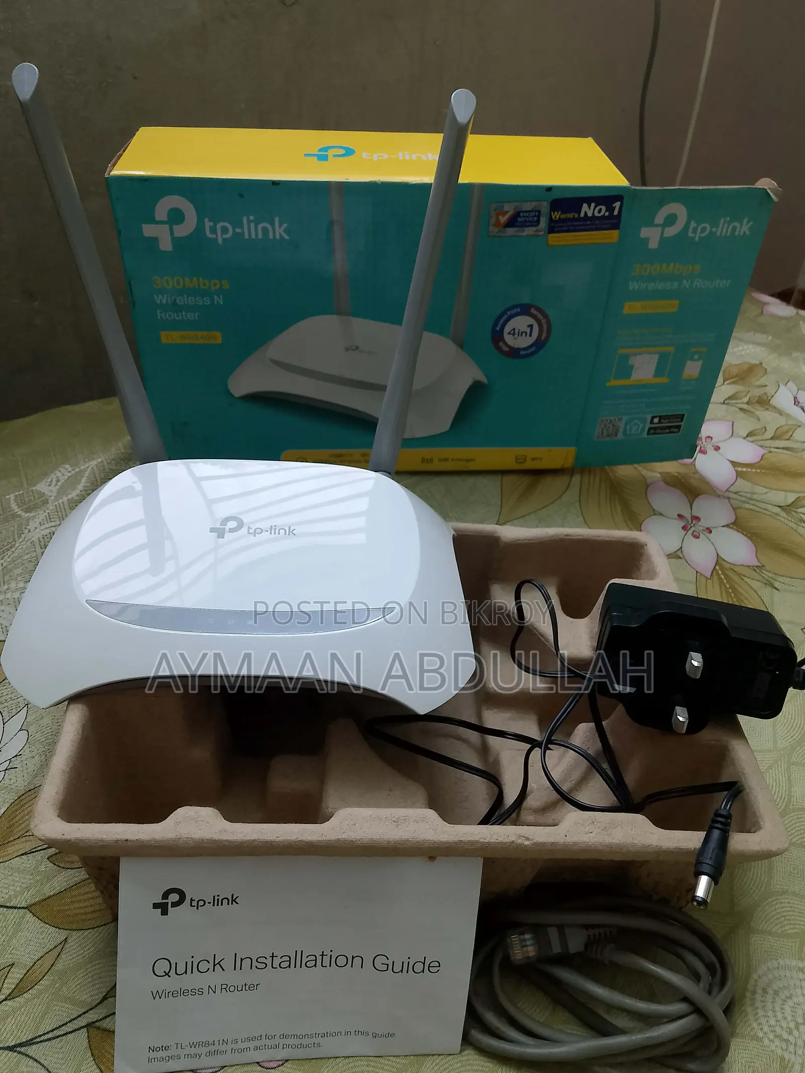 Tp-link Tl-wr840n 300mbps Wireless Router