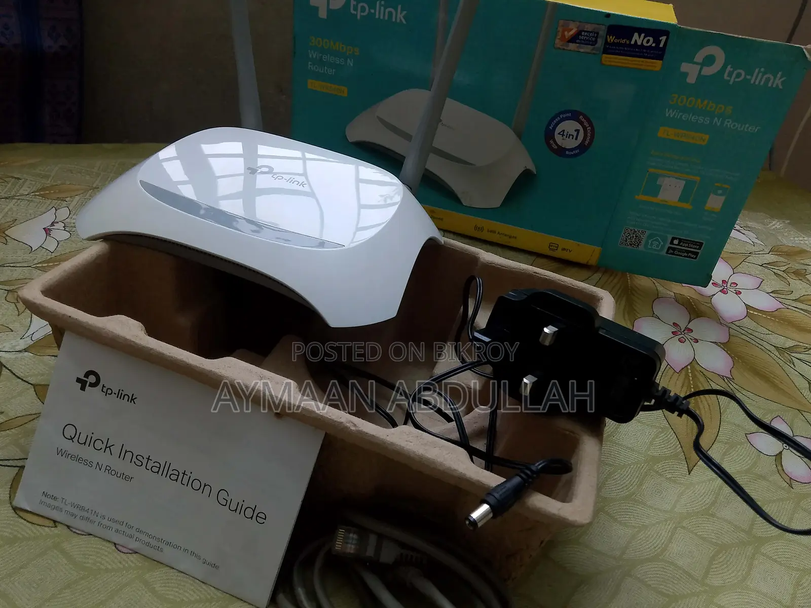 Tp-link Tl-wr840n 300mbps Wireless Router
