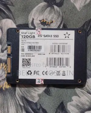 1 SSD 120GB & HDD 500GB
