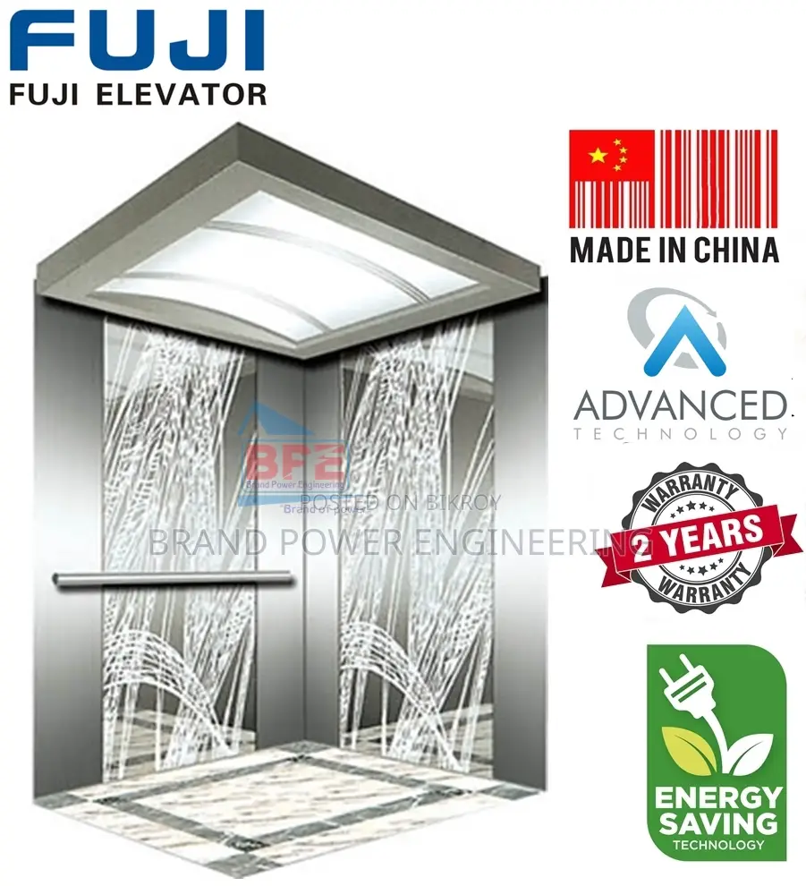 Fuji Series 9-Stop Lift: Ultra-Smooth & High-Efficiency VVVF Drive