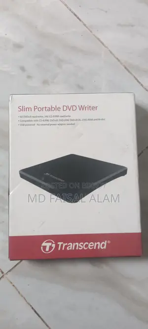 Portable Dvd Writer Slim Transcend