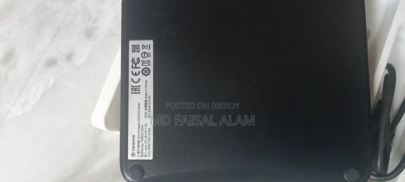Portable Dvd Writer Slim Transcend