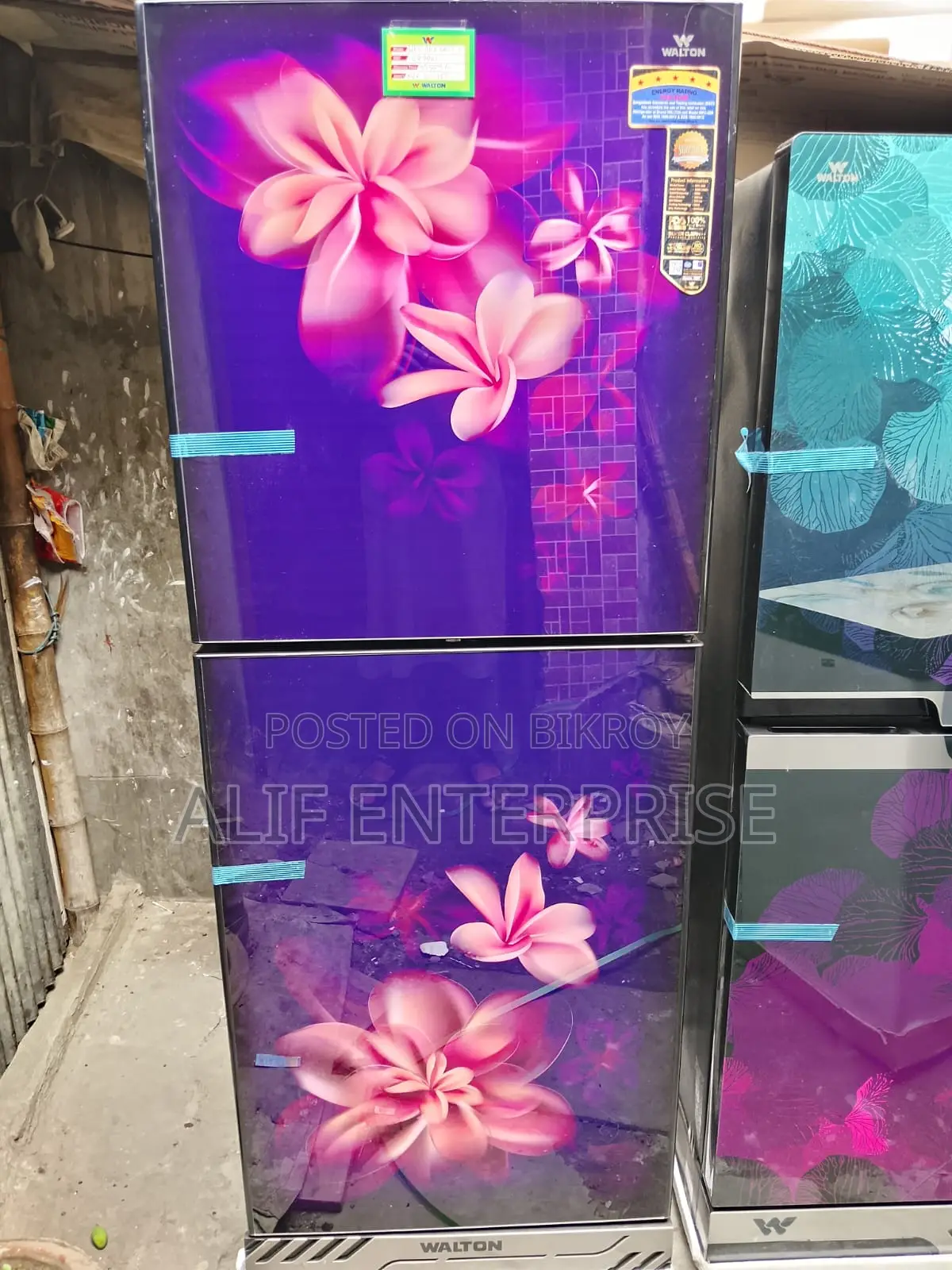 348 লিটার ওয়ালটন ডিসকাউন্টেড ফ্রিজ মডেল : WFC-3D8-GDXX-XX