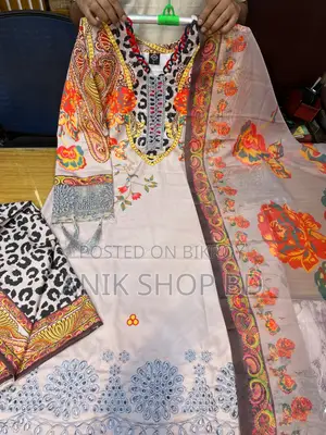 ডিজিটাল প্রিন্ট থ্রি পিস 🥰
