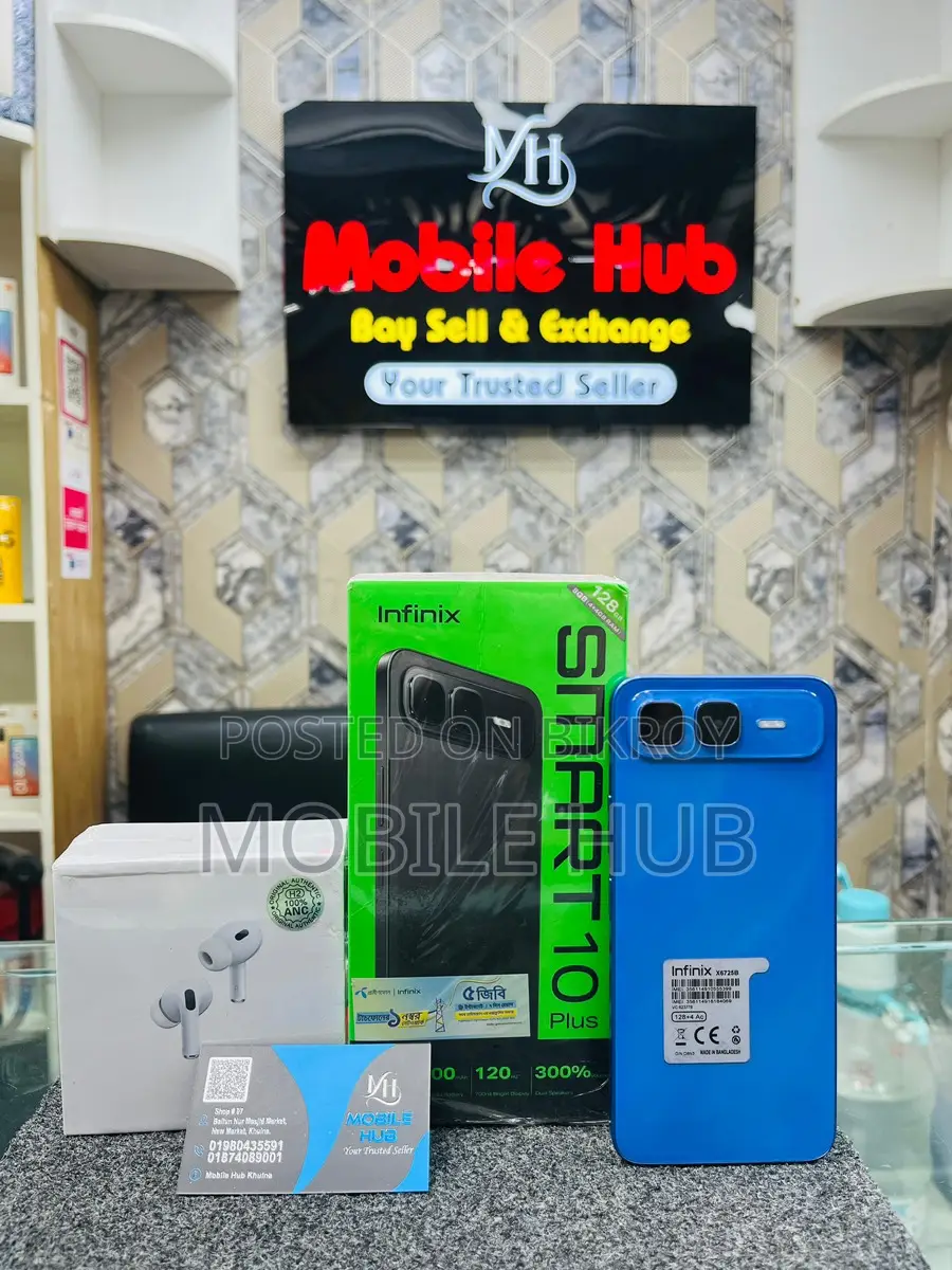 Infinix Smart 10 plus 4/128 (Used)