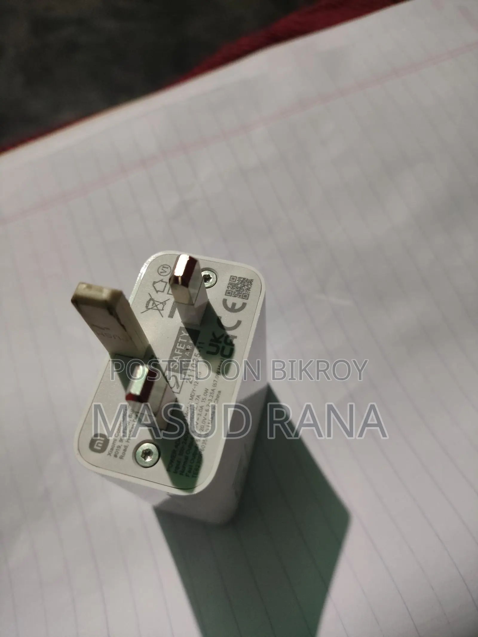 67W Xiaomi Original Charger