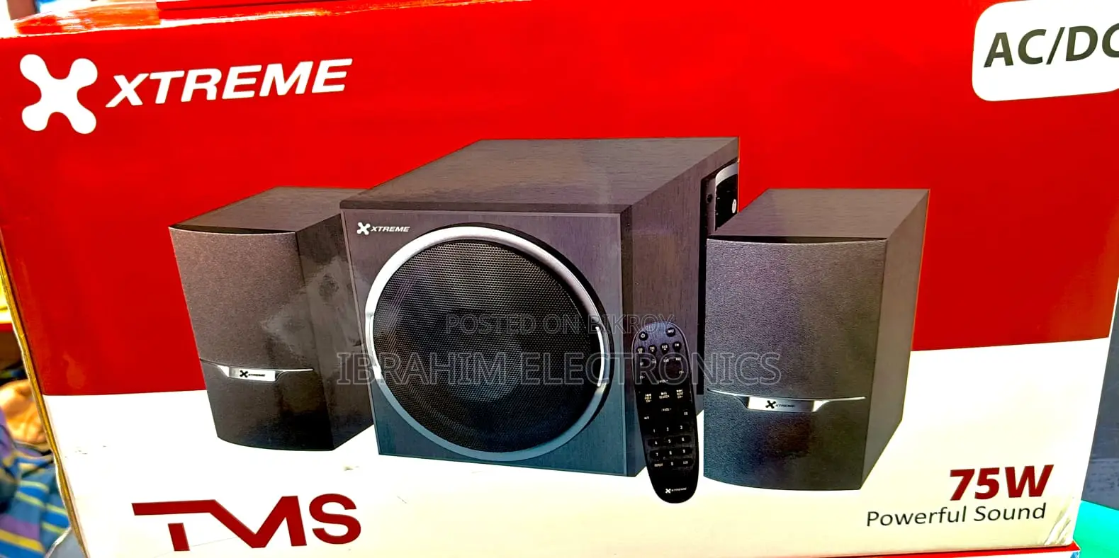 Xtreme speaker TMS 2.1 - 75W AC/DC