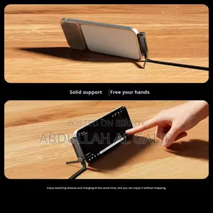 240W Foldable Phone Stand Fast Charging Type-C Cable