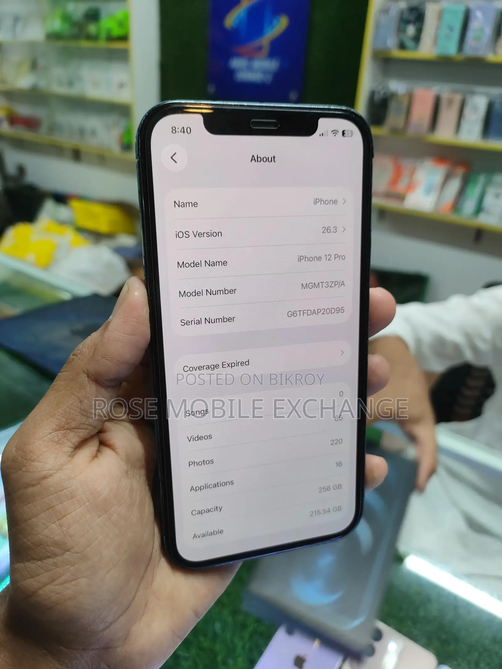 Apple iPhone 12 Pro 256gb 86% Box 🔥 (Used)