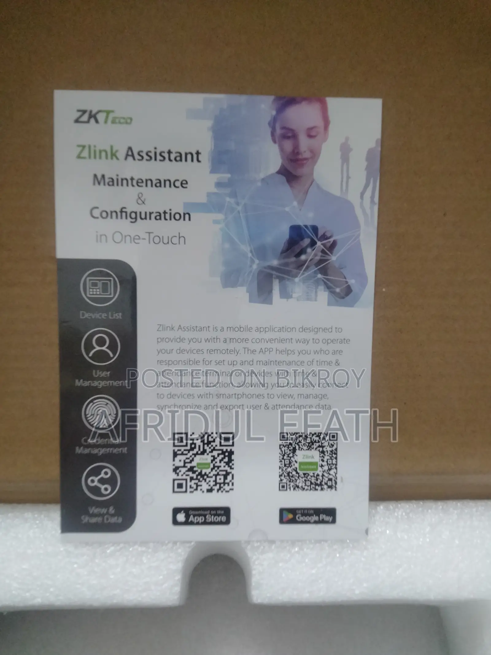 ZKTeco K40 অ্যাটেনডেন্স ডিভাইস