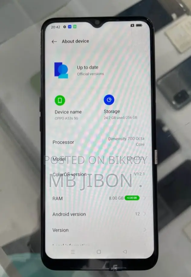 OPPO A53 8/256 5G (Used)
