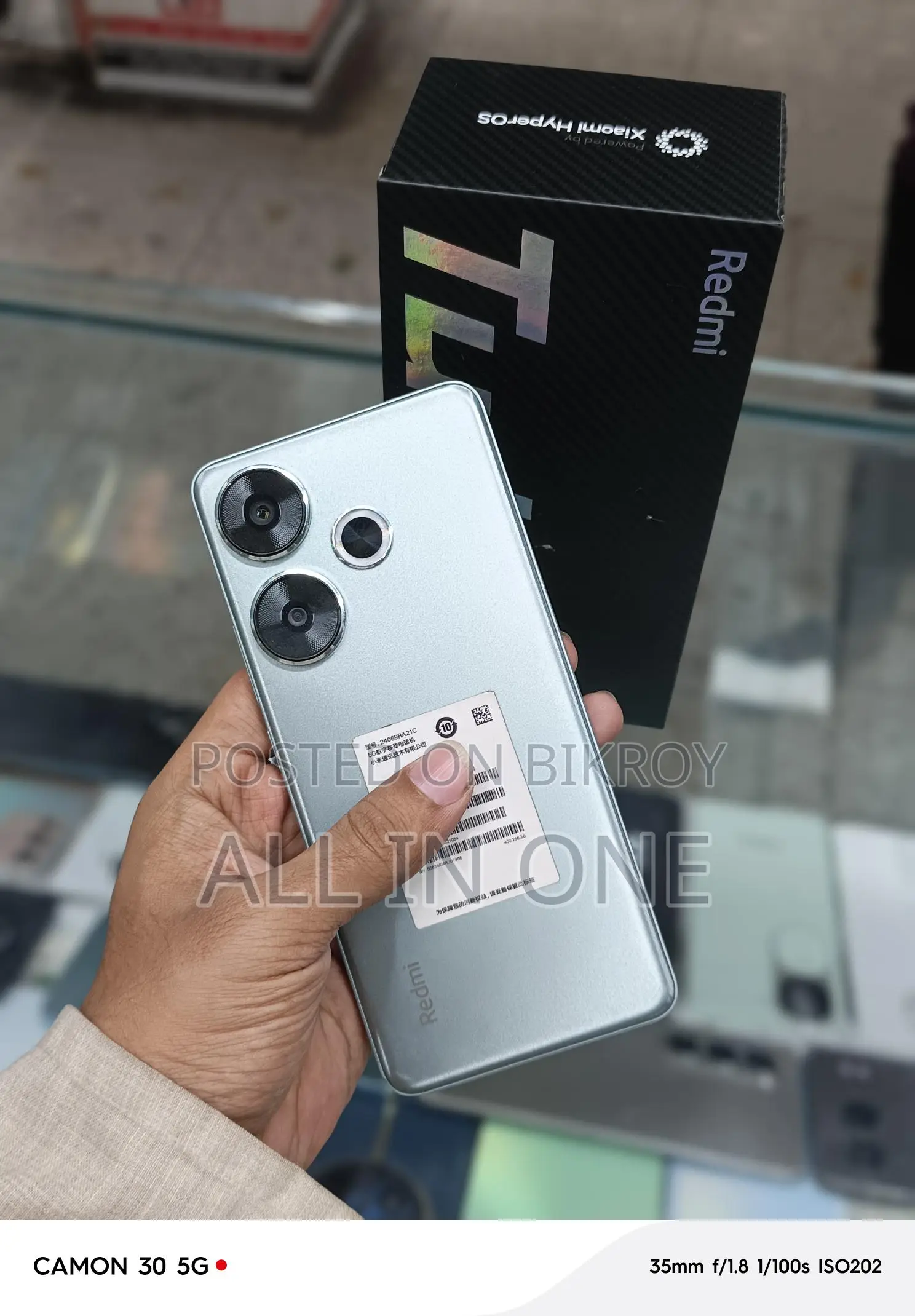 Xiaomi Redmi Turbo 3 12-256 GB (Used)