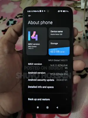 Xiaomi Redmi Note 10s (Used)