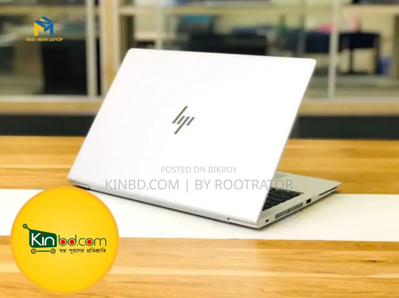 অফার Hp এলিটবুক G6 8Gen-i5 8GB-Ram 256GB-SSD 4Hour Backup Bag free