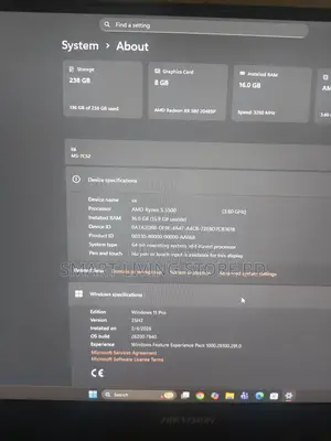 Desktop Computer 16GB AMD Ryzen 5 HDD 512GB