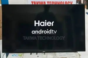 Haier-43" Inch 4K Smart Android TV Frameless Voice Control QLED
