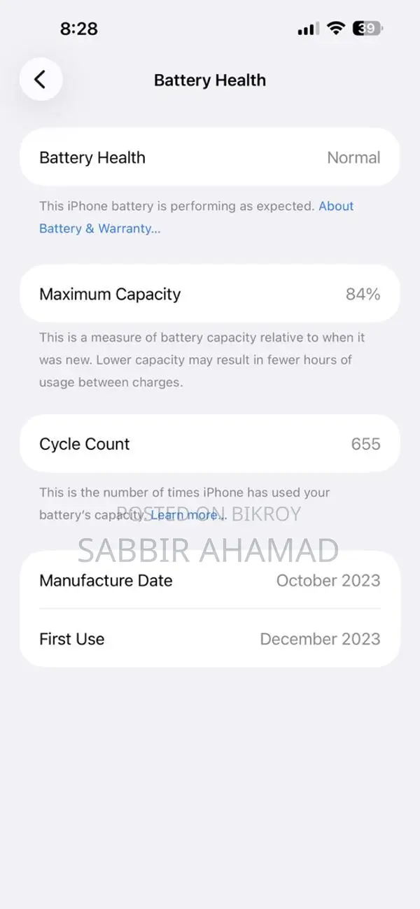 Apple iPhone 15 Pro Max USA (Used)