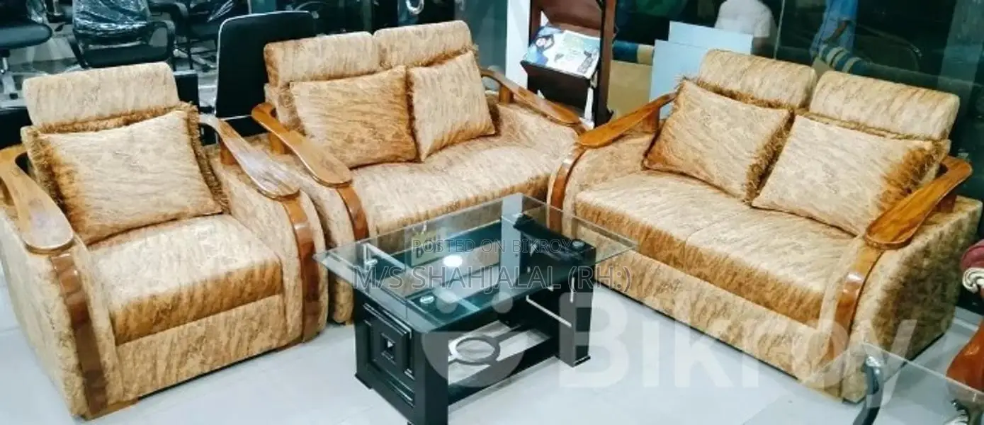Sofa Set with Armrest Design