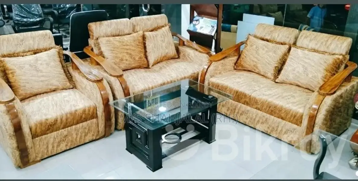 Sofa Set with Armrest Design