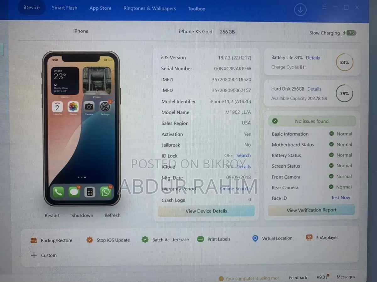 Apple iPhone XS (Used)