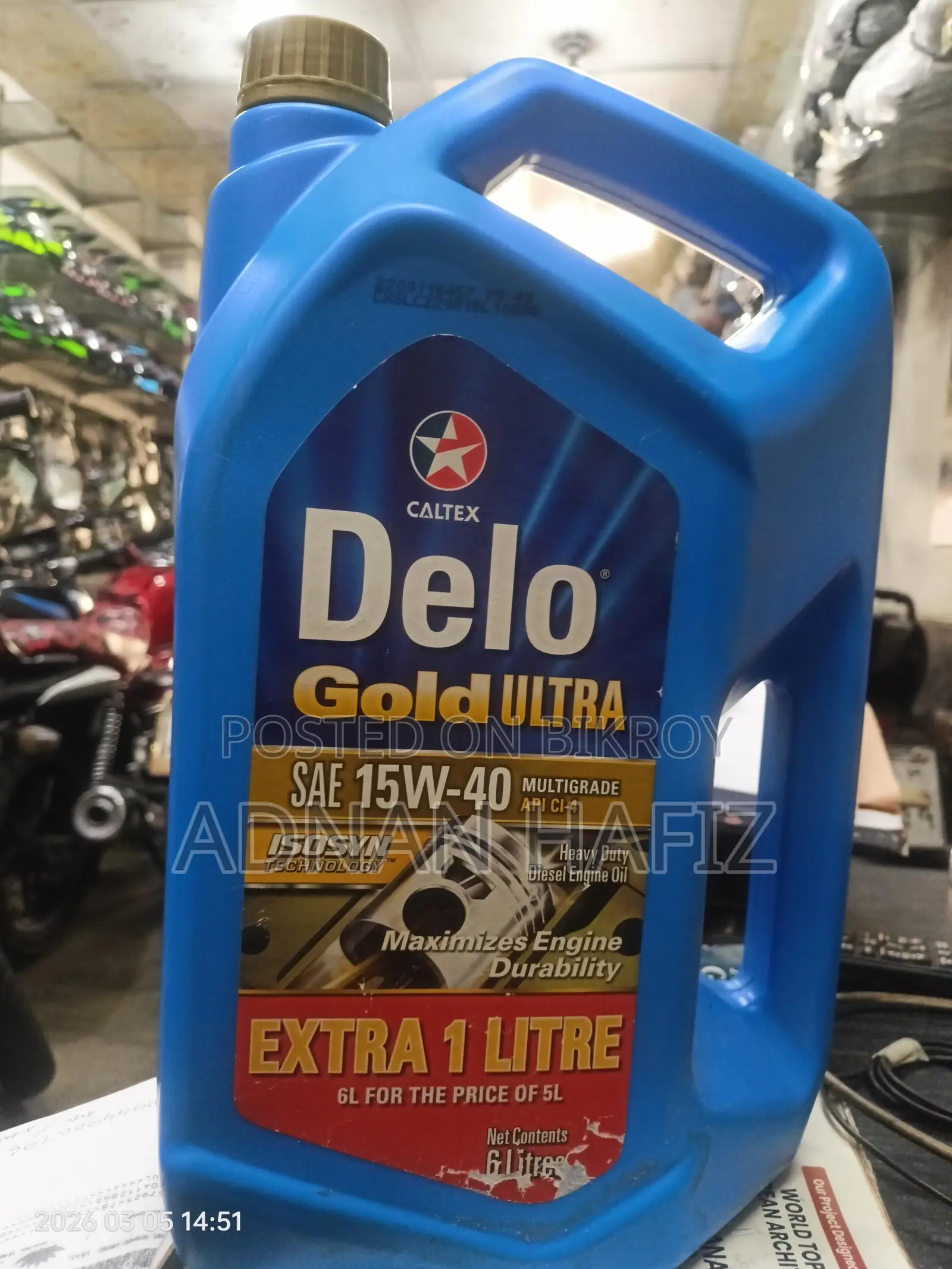 Delo gold mobil 15w-40
