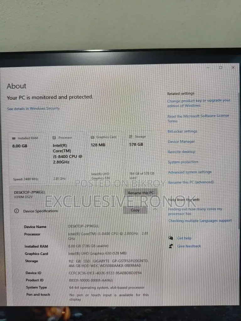 Running PC for sale