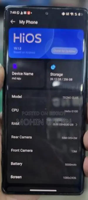 Tecno Camon 30s (Used)
