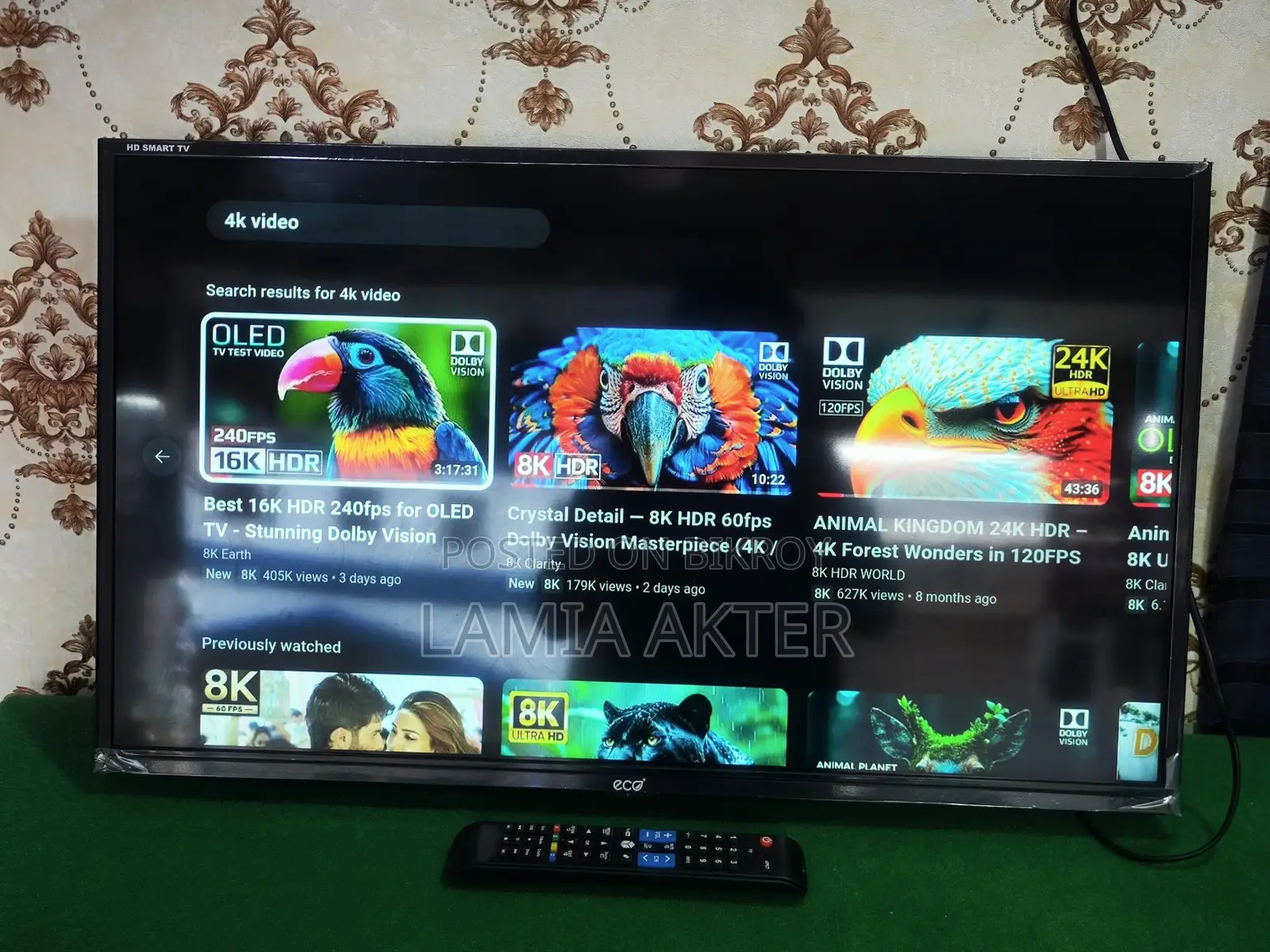 Eco+ 32" Smart LED TV with Replacement Guarantee