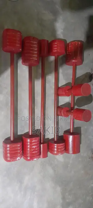 Gym Dumbbells and Barbells