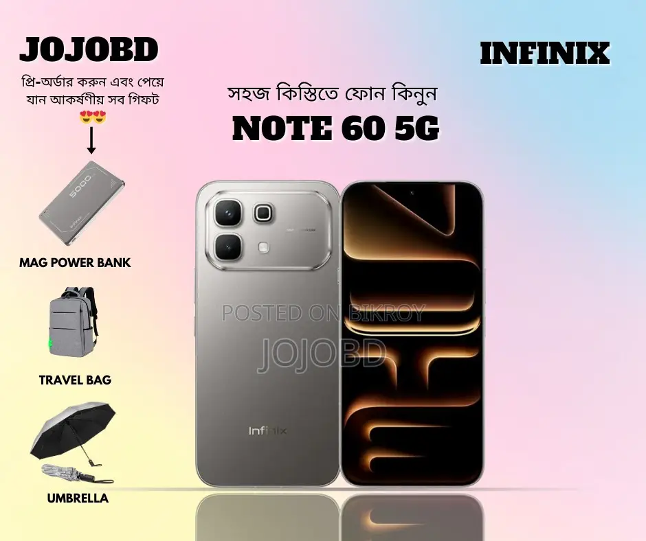 Get the Infinix Note 60 on Installments (Brand New)