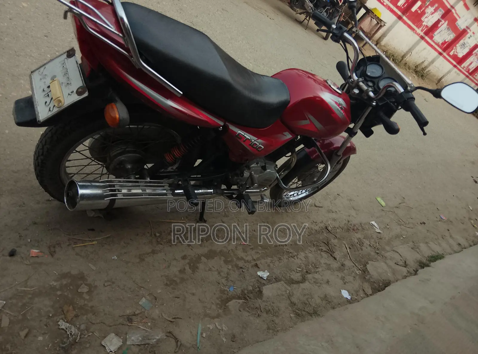 Bajaj CT 100 . 2016
