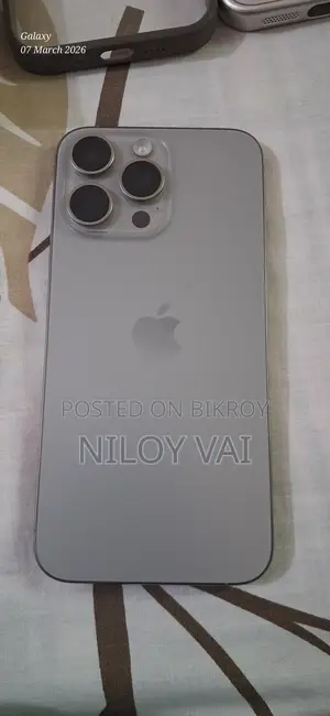Apple iPhone 15 pro max . (ব্যবহৃত)