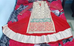 4-Part Party Gown with Net